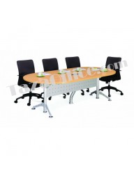 Oval Conference Table with Taxus Leg